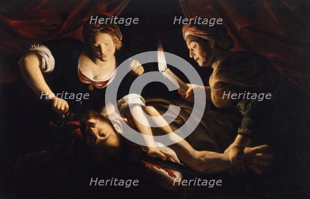Judith Decapitating Holofernes, c1640. Creator: Trophime Bigot.
