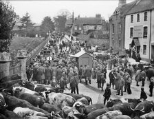 Market Place, Faringdon, Oxfordshire, 1904. Artist: Henry Taunt