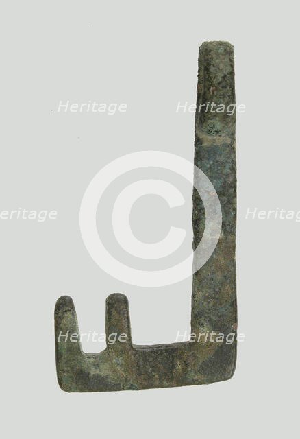 L-Shaped Key, Late Roman, 6th-7th century (?). Creator: Unknown.