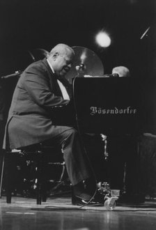 Oscar Peterson, North Sea Jazz Festival, Netherlands, 1995. Creator: Brian Foskett.