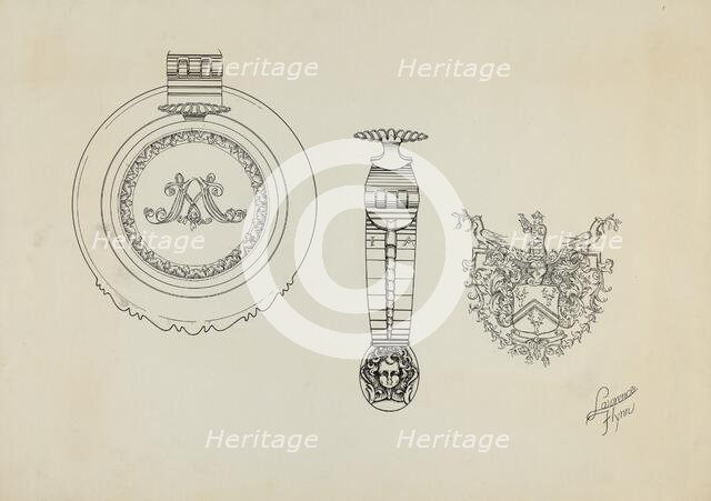 Silver Tankard, c. 1938. Creator: Lawrence Flynn.