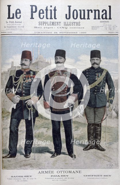 Ottoman army, 1895. Artist: Henri Meyer