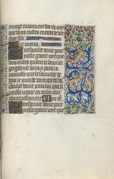 Book of Hours (Use of Rouen): fol. 147r, c. 1470. Creator: Master of the Geneva Latini (French, active Rouen, 1460-80).