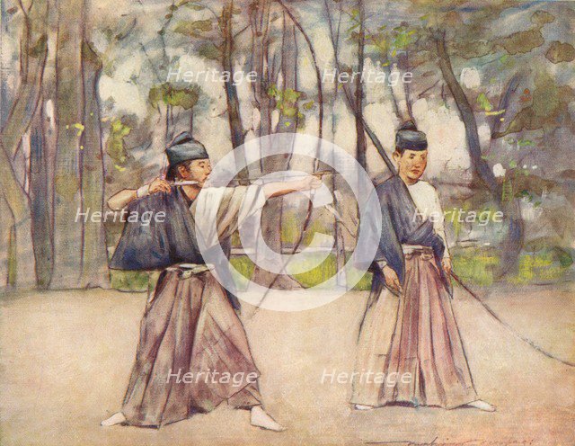 'Archers', c1887, (1901). Artist: Mortimer L Menpes.