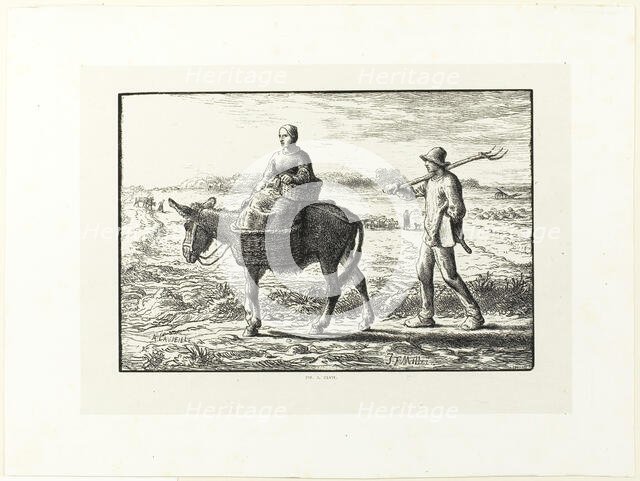 Morning, 1860. Creator: Jacques-Adrien Lavieille.