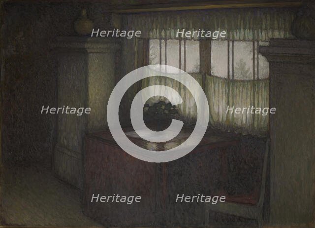 It's Snowing Outside, 1905. Creator: Ahlgrensson; Björn (1872-1918).