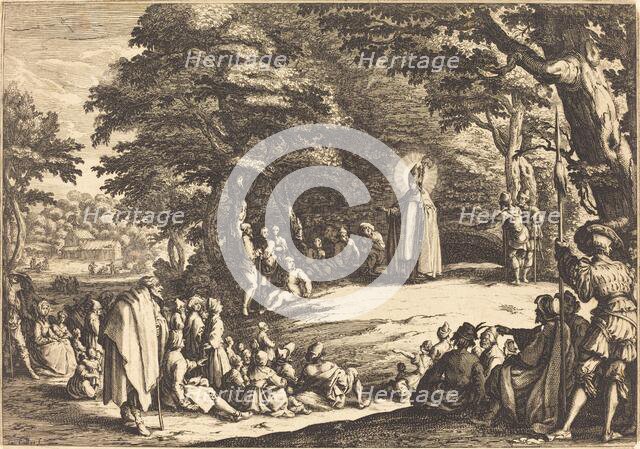 Saint Amond, 1621. Creator: Jacques Callot.