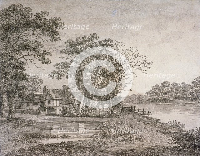 View of Cheesecake House in Hyde Park, London, 1795. Artist: Unknown