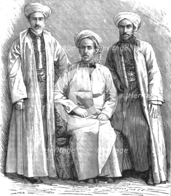 ''Mahomedanism in Kimberly, South Africa; A group of Mahomedan Priests', 1890. Creator: Unknown.