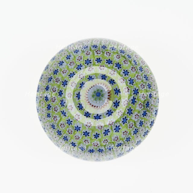 Paperweight, Saint-Louis, 19th century. Creator: Saint-Louis Glassworks.