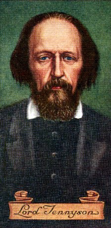 Lord Tennyson, taken from a series of cigarette cards, 1935. Artist: Unknown