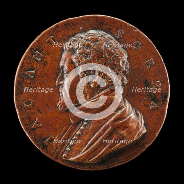 Jacopo Antonio Sorra [obverse], 1561. Creator: Antonio Abondio.