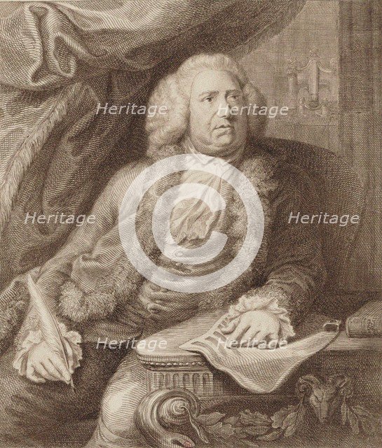 Portrait of the composer William Boyce (1711-1779), 1788.