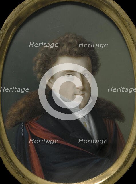 Carl Jonas Ludvig (Love) Almquist (1793-1866). Creator: Stelzner, Carl Ferdinand (1805-1894).