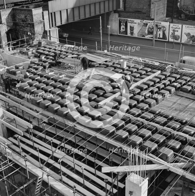 Minories Car Park, 1 Shorter Street, City of London, 31/01/1969. Creator: John Laing plc.