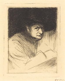 Self-Portrait, 1912. Creator: Jean Louis Forain.