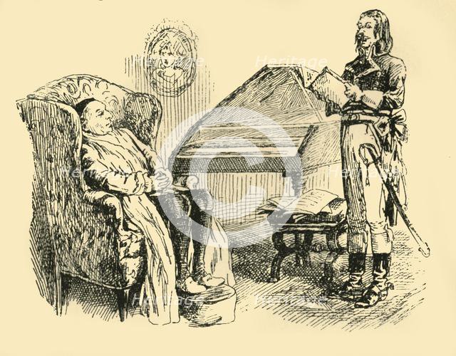 'Haydn's eyes filled with tears', (1907).  Creator: Unknown.