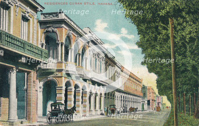 Residences, Cuba, c1910. Artist: Unknown