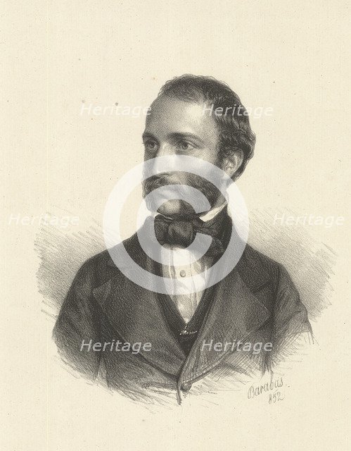 Portrait of Imre Székely (1823-1887), 1852.