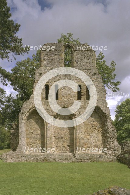 Wenlock Priory, Much Wenlock, Shropshire, 1998. Artist: J Bailey