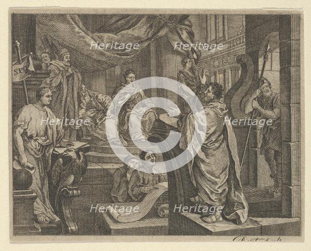 Sullivan's Paul Before Felix, ca. 1800. Creator: Dent.