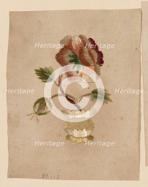 Pattern, Uzbekistan, 18th century. Creator: Unknown.