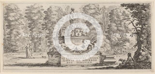 Title Page for "Divers paysages", in or before 1647. Creator: Stefano della Bella.