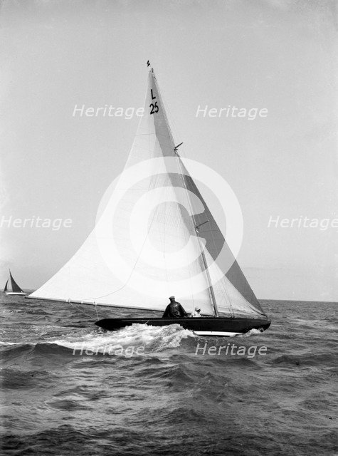 The 6 Metre 'Stella', 1914. Creator: Kirk & Sons of Cowes.