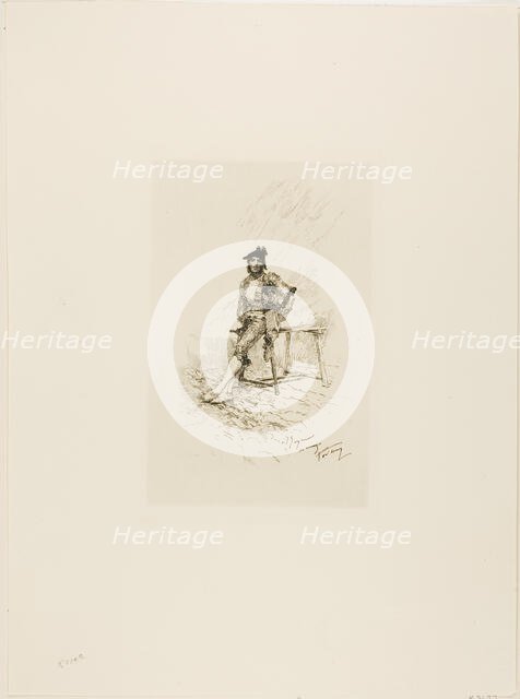 Costume of the Time of Goya, n.d. Creator: Mariano Jose Maria Bernardo Fortuny y Carbo.