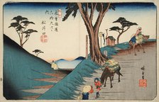 Matsuida, Station 17, c1838. Creator: Ando Hiroshige.