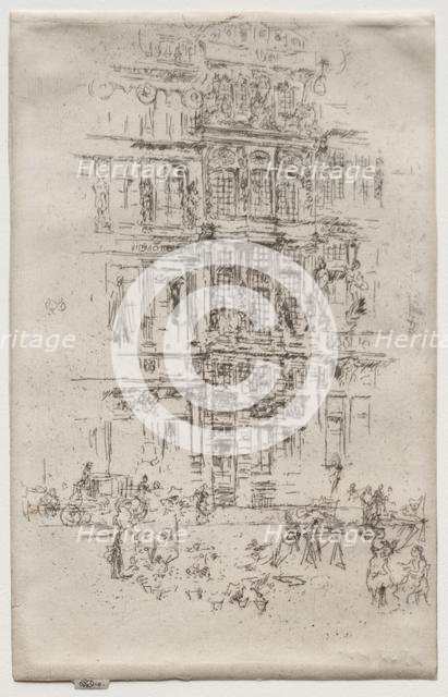 Palaces, Brussels. Creator: James McNeill Whistler (American, 1834-1903).