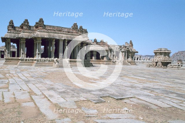 Vitthala Temple, Hampi, Karnataka, India.