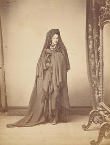 Sèriè à la Ristori, 1860s. Creator: Pierre-Louis Pierson.