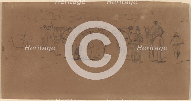 Preparing for the March, 1862. Creator: Winslow Homer.