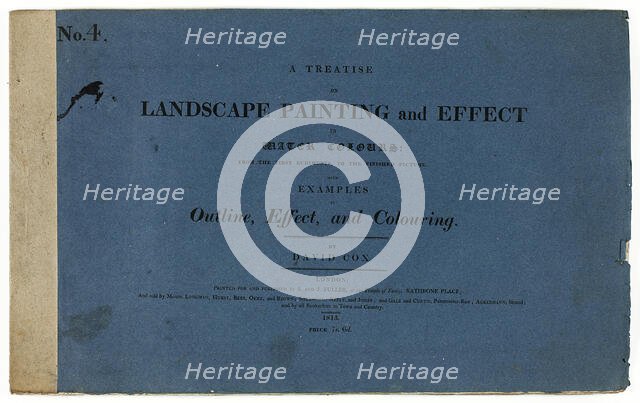 A Treatise on Landscape Painting and Effect in Water Colours: From the First Rudiments..., No. 4, 18 Creator: David Cox the elder.