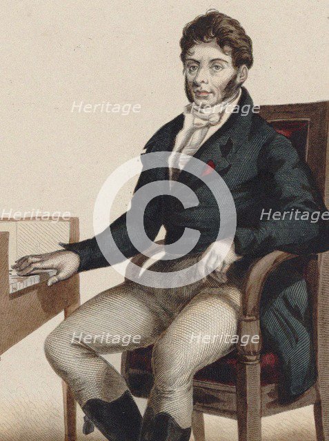 Portrait of Étienne-Nicolas Méhul (1763-1817), .