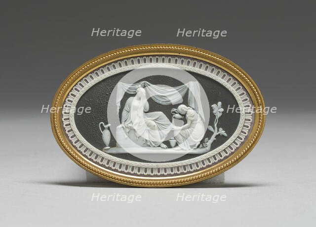 Friendship Consoling Affliction, Burslem, 1785/90. Creator: Wedgwood.