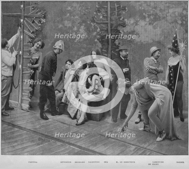 'Avant Les Trois Coups', 1900. Artist: Unknown.