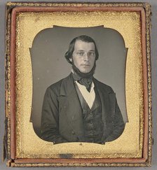 Portrait of a Man with Chin Beard, about 1850. Creator: Unknown.