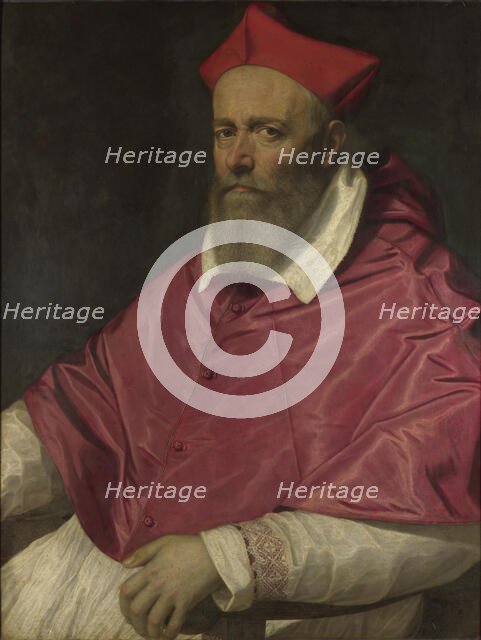 Portrait of a Cardinal, 1580s. Creator: Pulzone, Scipione (1550-1598).