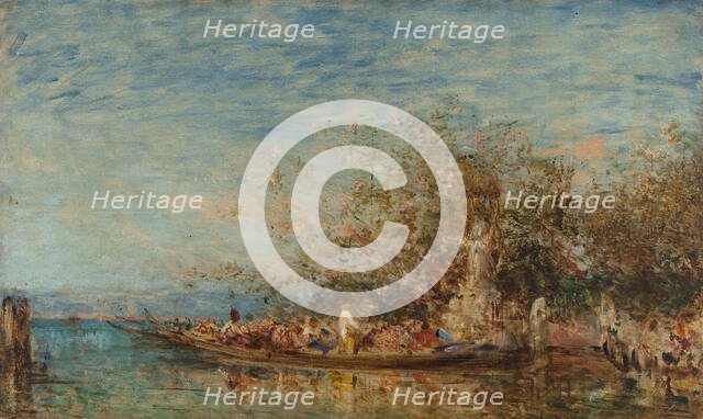 L'offrande à la Madone. Creator: Felix Francois Georges Philibert Ziem.