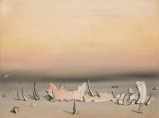 Le lourd palais, 1935. Creator: Tanguy, Yves (1900-1955).