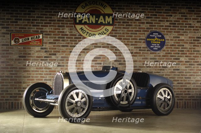 Bugatti T 35b Crosthwaite Gardner 1923. Artist: Simon Clay.