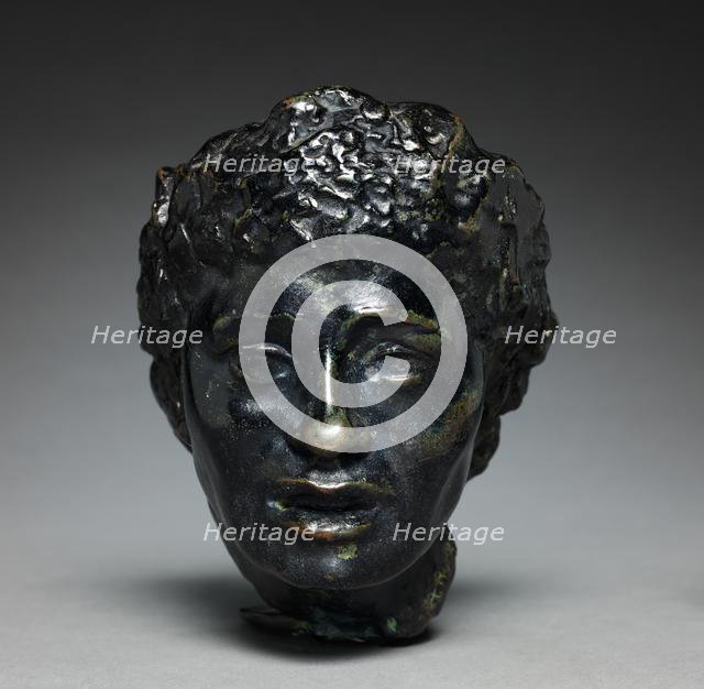 Mask of Séverine (Caroline Rémy), 1893. Creator: Auguste Rodin (French, 1840-1917).