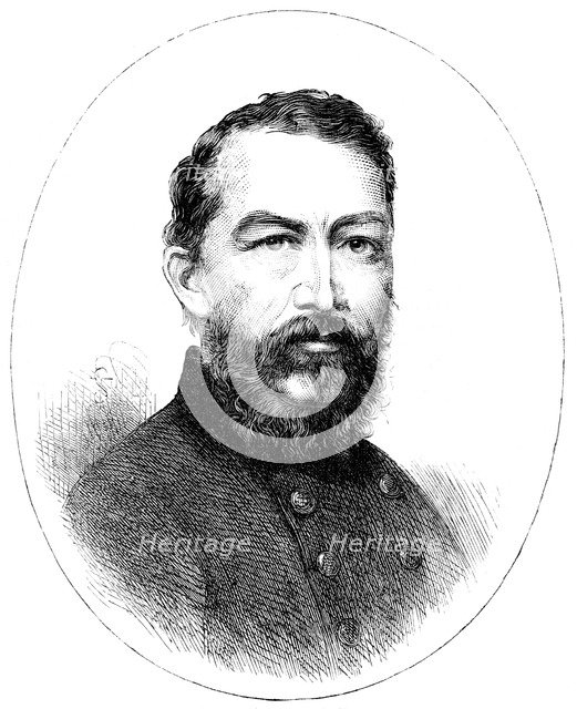 Philip Henry Sheridan, Union general of the American Civil War, (c1880). Artist: Unknown