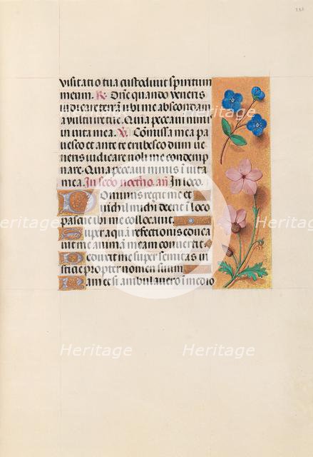 Hours of Queen Isabella the Catholic, Queen of Spain: Fol. 233r, c. 1500. Creator: Master of the First Prayerbook of Maximillian (Flemish, c. 1444-1519); Associates, and.