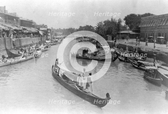 Ashar Creek, Basra, Iraq, 1917. Artist: Unknown
