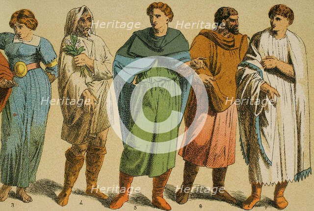 Romanized Celtic Gauls, Gallo-Romans, Roman period, 1881.  Creator: Unknown.