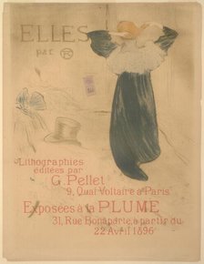 Poster for "Elles", 1896. Creator: Henri de Toulouse-Lautrec.