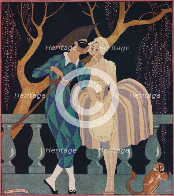 'La Finette', c1927. Artist: Georges Barbier.